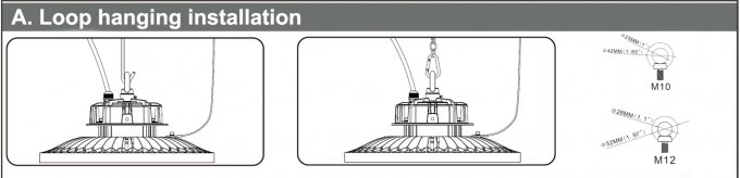 200 Watt AC90V~305V führte die hohe optionale Optiklinse 60°/90°/120° des Bucht-Licht-140LPW Meanwell