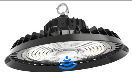 150W IP65 21000lm goss hohes Bucht-Licht 140LPW UFO LED mit Tageslicht-oder Bewegungs-Sensor für Industrial&amp;commercial-Lichter druck