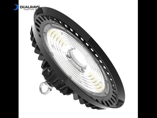 Bucht-Licht UFO LED des CER-COLUMBIUM-ESELS-IP65 hohes überlegener PC IK10 Reflektor-Optik für niedrige Anwendungen PMMA des grellen Glanzes