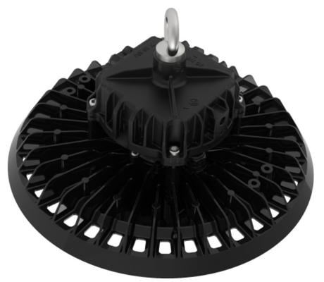 Bucht-Licht UFO LED des CER-COLUMBIUM-ESELS-IP65 hohes überlegener PC IK10 Reflektor-Optik für niedrige Anwendungen PMMA des grellen Glanzes