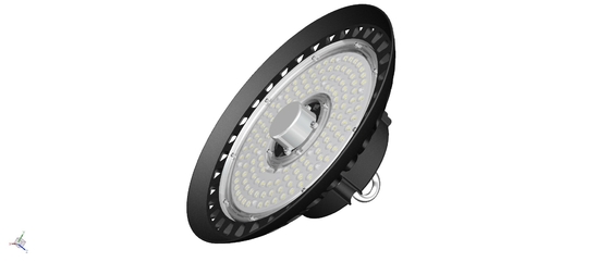 Hohes Bucht-Licht 150W 140LPW Restlicht-Zerfall UFO LED errichtet im Fahrer Hook Chain Available