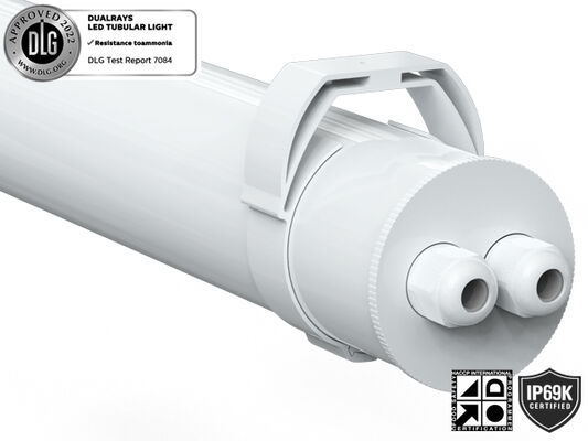 160LPW DIP-schaltbare Leistung und 3CCT 3-Phasen-wechselnde LED-Röhrenleuchte für Tierstall-Lager