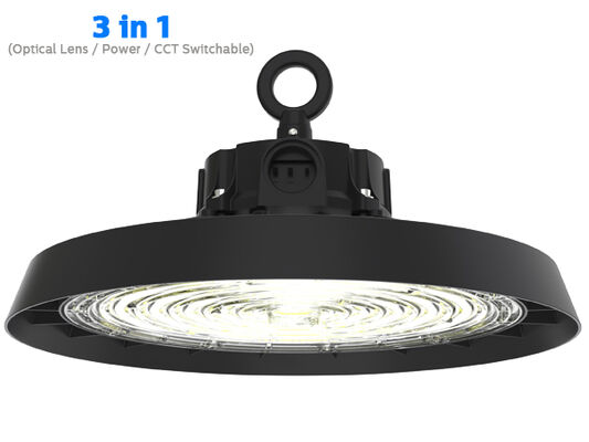 LED-Highbay-Licht mit mehreren Steuerungsmöglichkeiten einschließlich 1 10V Bewegungssensor und Notbeleuchtung für flexible Industrie