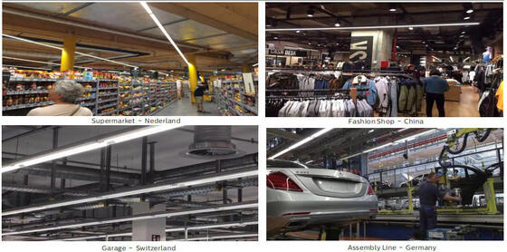 lineares LED Modul 75W für den schnell austauschenden Büro-Beleuchtungs-Umbau