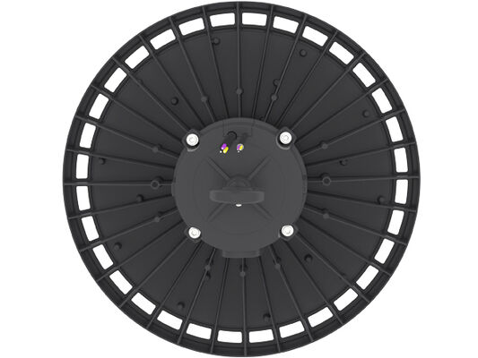 Wirtschaftstyp HB2 DIP-schaltbare Stromversorgung und 3CCT UFO LED-Hallenleuchte 100 W 170 LPW mit Schlaufenaufhängung | Halterungsmontage | Wandmontage optional