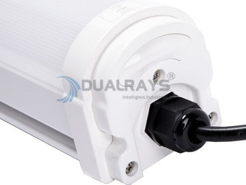 Doppelte verdrahtende 50W LED Tri volle Plastikwohnung der Beweis-Licht-160LPW IP66 IK10