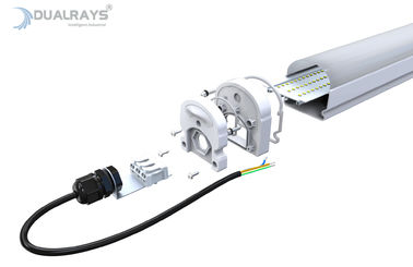 Doppelte verdrahtende 50W LED Tri volle Plastikwohnung der Beweis-Licht-160LPW IP66 IK10
