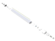 Volles Plastik LED Triproof Dualrays D2 Reihen-20W 2ft beleuchtet 3 Jahre Garantie-