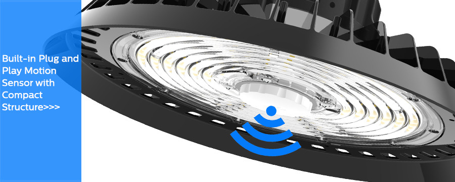 5 Jahre freies Garantie 200 W Bucht-Licht CER-COLUMBIUM SAA TUV GS UFO LED hohes mit Tageslicht-Sensor für Lager und Werkstatt