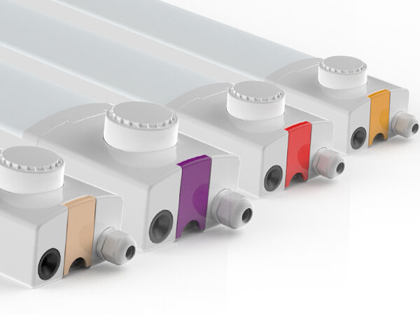 4FT/40W D4 LED Feuchtraumleuchte mit bis zu 160 LPW mit Ready 4 Sensor Plug-and-Play-Bewegungssensor, flexibel für Projekte