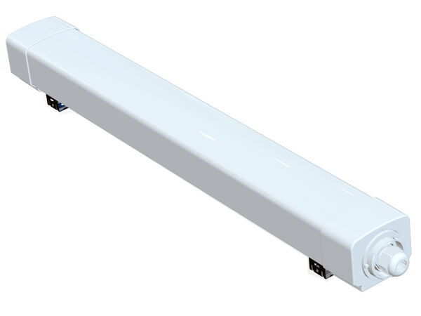 D3 LED-Feuchtigkeitsschutzleuchte mit Schnellverschluss-Endkappendesign ermöglicht eine extrem schnelle Installation und Wartung sowie eine Arbeitskostenersparnis von 40 %
