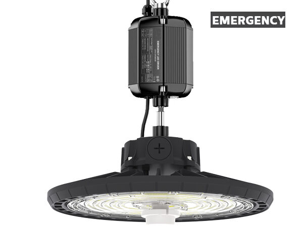 DUALRAYS 150 W HB2 DIP-schaltbare Stromversorgung und 3CCT UFO LED Highbay Light 100 W 170 LPW mit Notfall optional