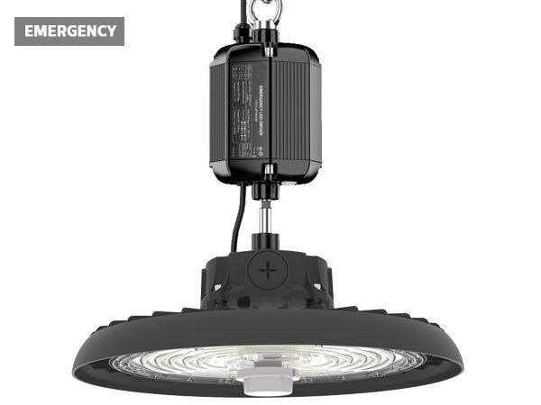HB3 DIP-schaltbare Stromversorgung und 3CCT UFO LED-Hallenleuchte 190 LPW Lagerbestand in Europa Lager mit Notfunktion mit 30 W bei 3 Stunden optional
