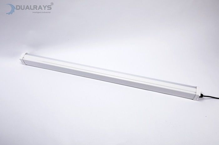 Beweis-Lampe 1 Dualrays D2 Tri Reihen-5FT 50W LED zu 10VDC DALI Zigbee Diming optionales IP66 IK10