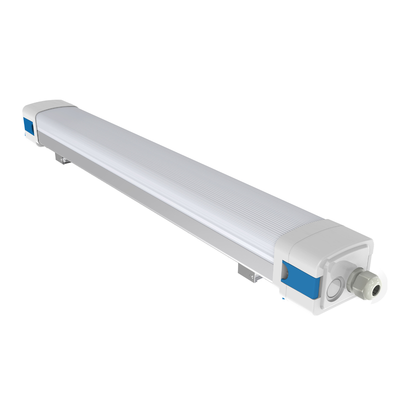 IK08 Tri Al PC des Beweis-LED wasserdichter des Licht-40W IP66 5ft für Werkstatt-Lager