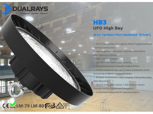 Gutes hohes Bucht-Licht Bell 100W 140LPW IP65 Wärmeableitung UFO 50000 Stunden Lebensdauer-