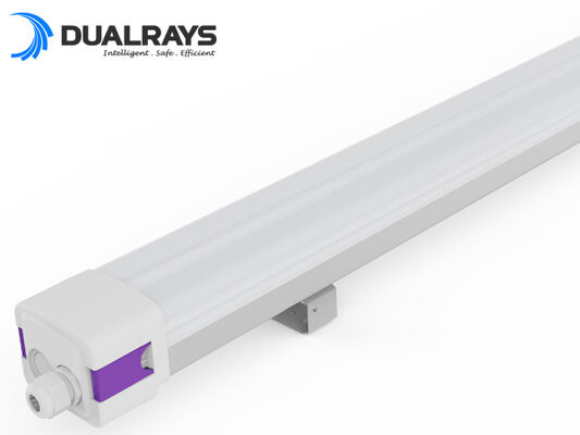 DUALRAYS D5 LED-Feuchtigkeitsschutzleuchte mit DIP-schaltbarer Leistung/3CCT 160LPW Effizienz mit durchschnittlicher Lebensdauer der Leuchte 62.000 Stunden (L80B10)